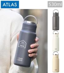 アトラス ウェンズプロダクツ ステンレスハンドル付きシームレススクリューボトル 530ml