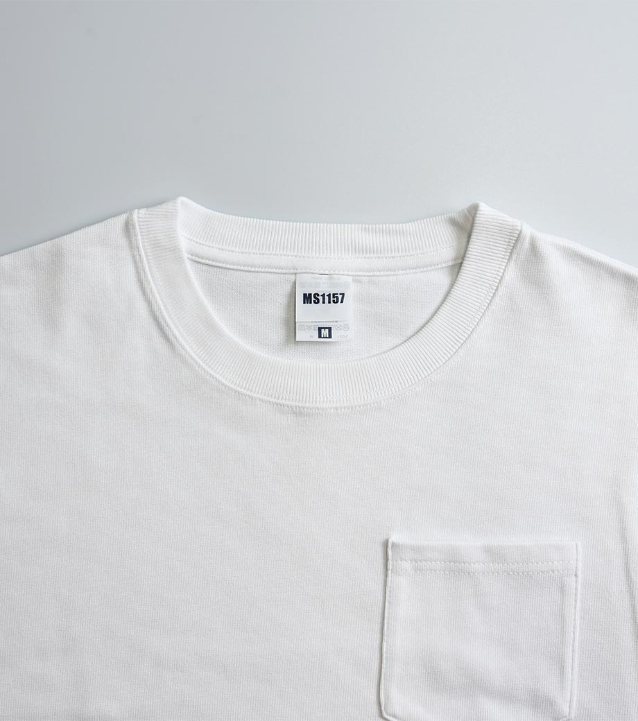 10.2オンス スーパーヘビーウェイトTシャツ（半袖＋ポケット付）MS1157 【ライフマックス】の画像7枚目