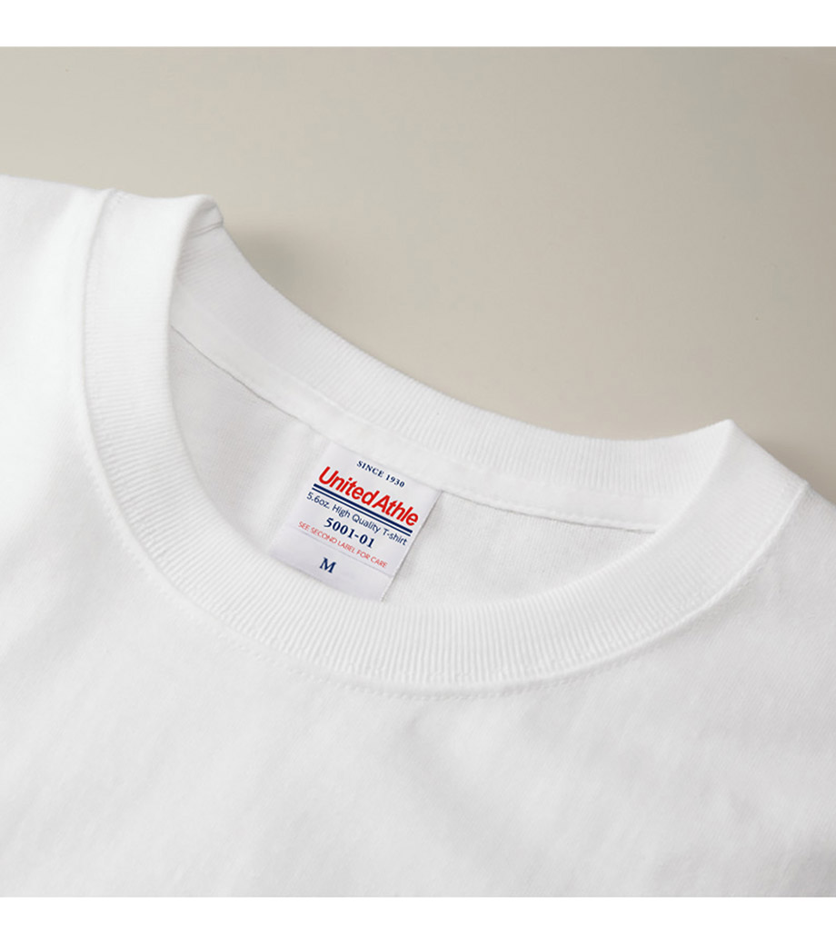 5.6オンス　ハイクオリティーTシャツ キッズ（半袖）5001 【ユナイテッドアスレ】の画像7枚目