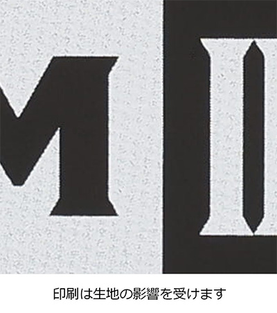 シルク印刷1色の説明　