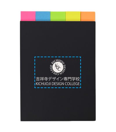 パッド印刷1色の説明　表紙