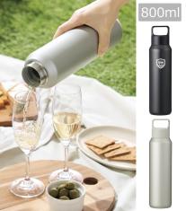 真空セラミック炭酸ボトル(800ml)