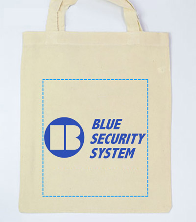 シルク印刷1色の説明　表面 小