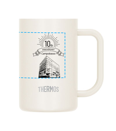 回転シルク印刷1色の説明　側面