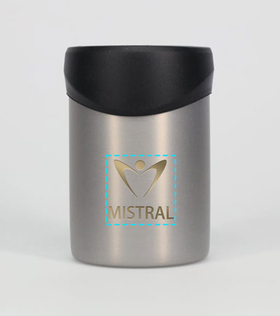 レーザー彫刻の説明　側面(ロゴ反対側)