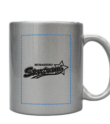フルカラー転写対応陶器マグカップ（320ml）