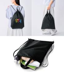 テントクロス2WAYナップサック(撥水加工)の画像