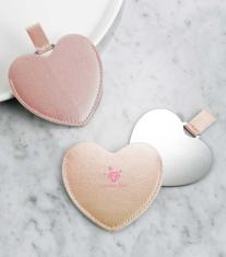 ハート型スリムプレートミラー