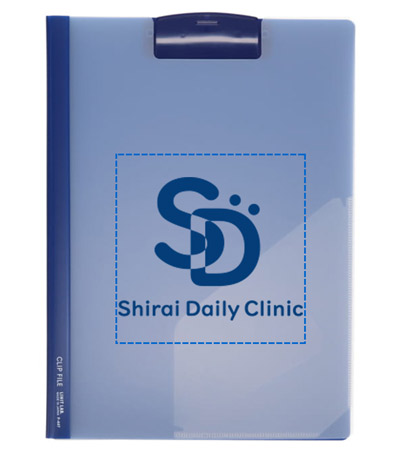 シルク印刷1色の説明　表紙