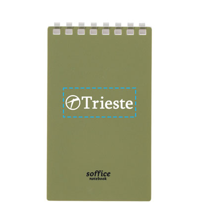 パッド印刷1色の説明　表紙 B