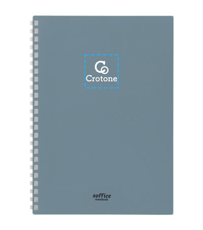 パッド印刷1色の説明　表紙 A