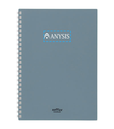 パッド印刷1色の説明　表紙 B