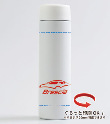 2ヶ所印刷の説明　側面 B