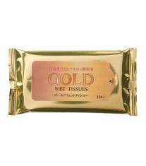 ゴールドウェットティッシュ10枚入