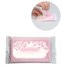 サクラサク カラーウェットティッシュ 8枚入