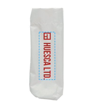 シルク印刷1色の説明　傘袋