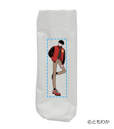 DTF転写印刷フルカラーの説明　傘袋