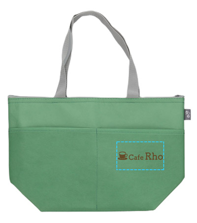 シルク印刷1色の説明　右ポケット