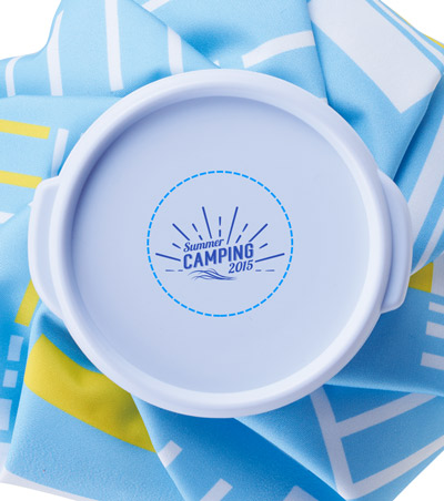 パッド印刷1色の説明　天面