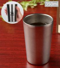 チタン二重タンブラー 350ml