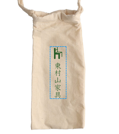 シルク印刷1色の説明　袋