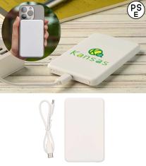 マグネット付ワイヤレスバッテリー 5000／PSEマーク付