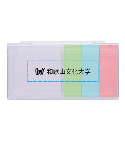 シルク印刷1色の説明　表面