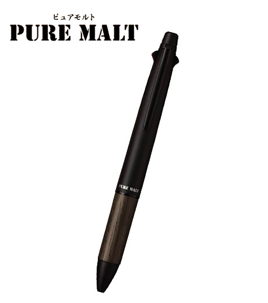 三菱鉛筆 ピュアモルト(オークウッド・プレミアム・エディション) 5機能ペン
