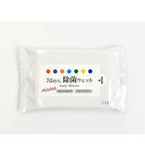 ハンディ 7days 除菌ウェットアルコールタイプ 10枚入【既製品】