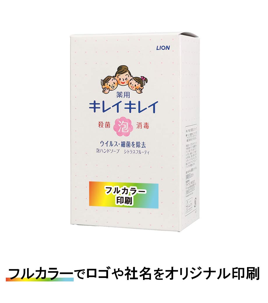 ライオン キレイキレイ薬用泡ハンドソープ 250ml 箱入(オリジナルシール)の画像2枚目