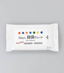 スリム 7days 除菌ウェットアルコールタイプ 10枚入【既製品】