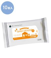 おそうじクリーナー 大判10枚入【1色印刷】