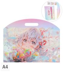 オリジナルクリアファイルバッグ A4 横型【フルカラー】の画像