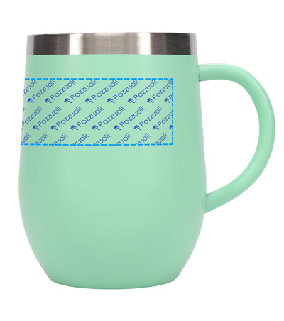 回転シルク印刷1色の説明　側面