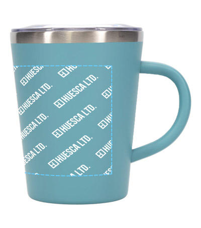 回転シルク印刷1色の説明　側面