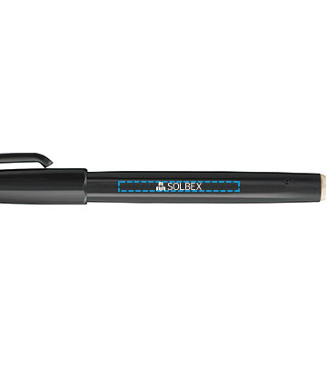 ペン1色印刷の説明　軸