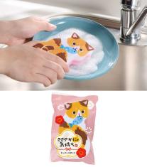 ささやかにゃ気持ち キッチンスポンジ