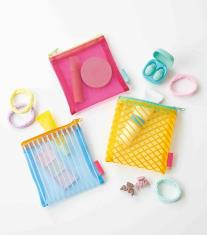 リアーク／カラーメッシュポーチ