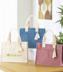 リクス／タッセルジュートバッグ