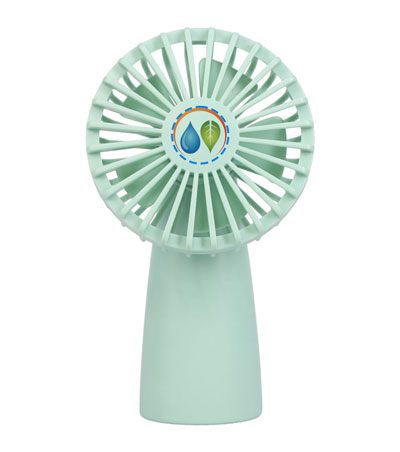 インクジェット印刷フルカラーの説明　ファン中央