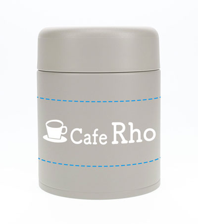 回転シルク印刷1色の説明　側面