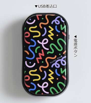 インクジェット印刷フルカラーの説明　表面