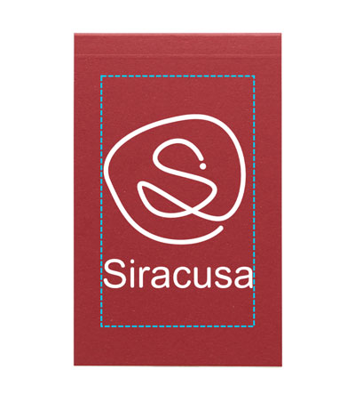 シルク印刷1色の説明　表紙