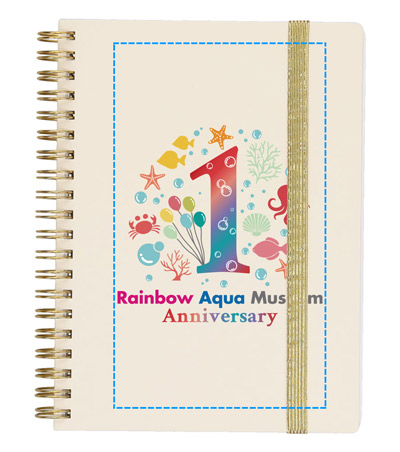 インクジェット印刷フルカラーの説明　表面