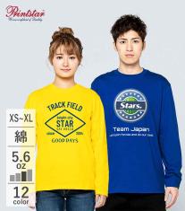 5.6オンス ヘビーウェイトTシャツ（長袖）00102-CVL 【プリントスター】