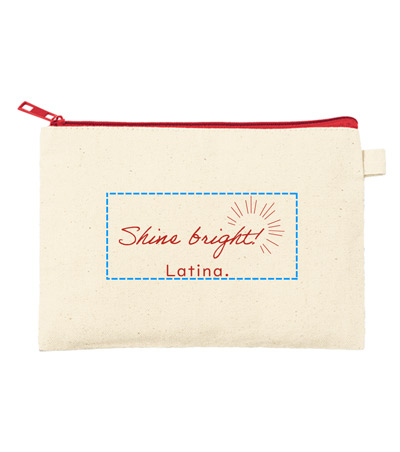 シルク印刷1色の説明　表面