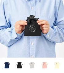 スウェード風巾着(S)