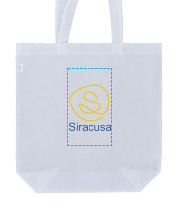 シルク印刷2色の説明　表面