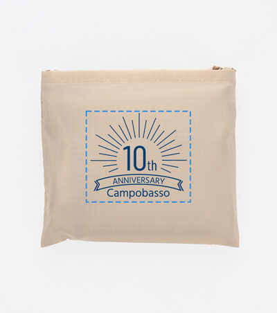 シルク印刷1色の説明　ポケット