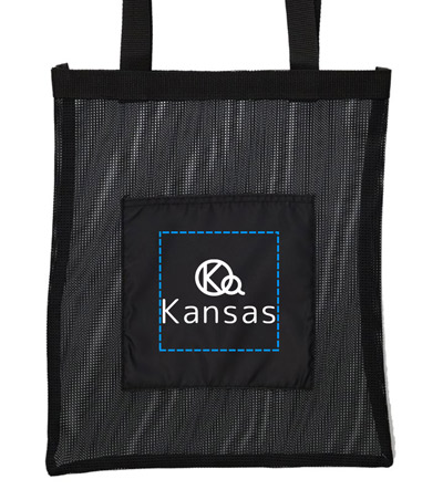 シルク印刷1色の説明　ポケット